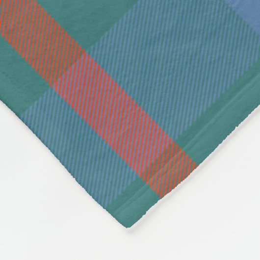 Agnew Ancient Clan Abzeichen Schotte Tartan Karier Fleecedecke (Ecke)