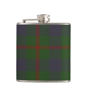 Agnew Clan Tartan Flachmann