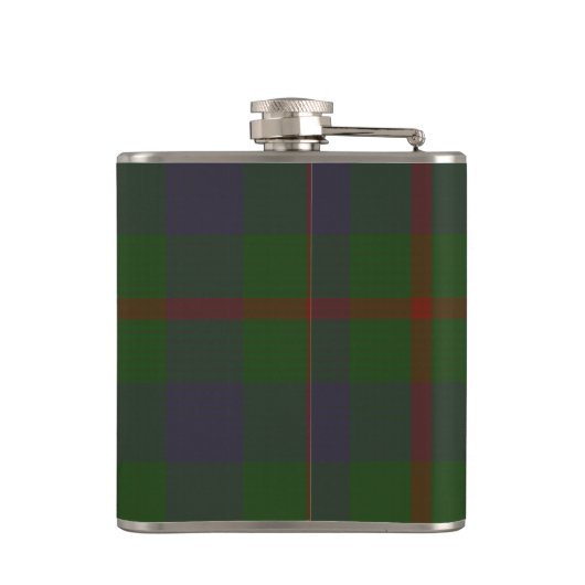 Agnew Clan Tartan Flachmann (Rückseite)