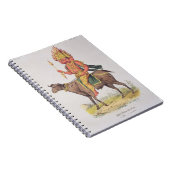 Agni, Gott des Feuers, graviert durch Torte Notizblock (Rechte Seite)