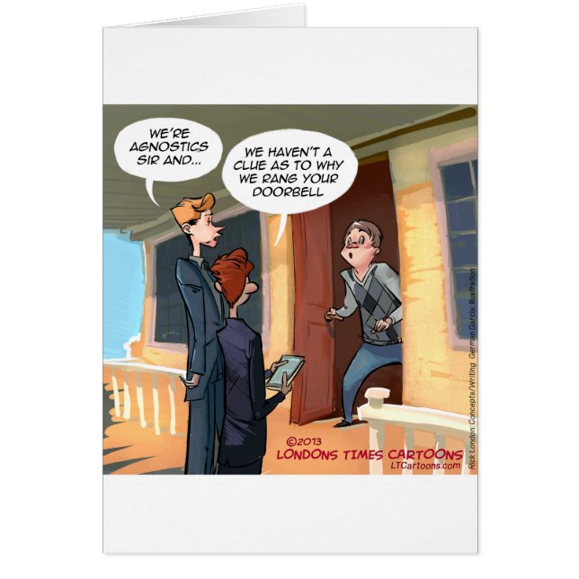 Agnostische Missionare Funny (Vorne)