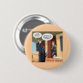 Agnostische Missionare Funny Button (Vorne & Hinten)
