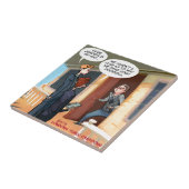 Agnostische Missionare Funny Fliese (Seite)