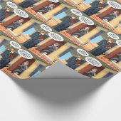 Agnostische Missionare Funny Geschenkpapier (Ecke)