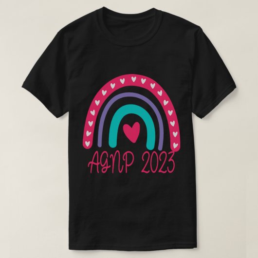 AGNP AdultGerontology Nurse Practitioner 2023 Grad T-Shirt (Design vorne)