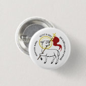 Agnus Dei  Button (Vorne & Hinten)