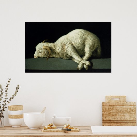 Agnus Dei, c.1635-40 Poster (Küche)