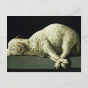 Agnus Dei, c.1635-40 Postkarte