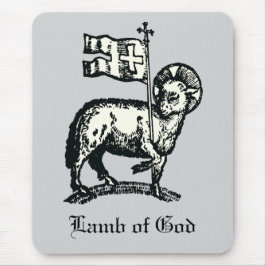 Agnus Dei Das Osterramm Gottes Fine Art Mousepad
