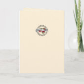 Agnus Dei Eucharist Priest Ordination Blessing Karte (Rückseite)