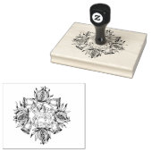 Agnus Dei Lamb Gottes Religiös Gummistempel (Stempel)