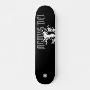 Agnus Dei - Lamm Gottes Skateboard, 8 1/8" Deck Skateboard