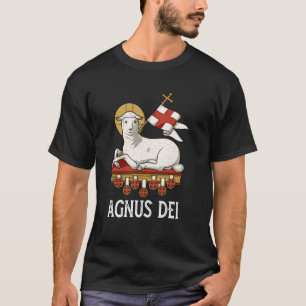 Agnus Dei Sanctus Traditionelle lateinische Messe  T-Shirt
