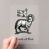 Agnus Dei The Paschal Lamb of God Fine Art  Acryleinladungen (Insitu (Handheld))