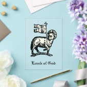 Agnus Dei The Paschal Lamb of God Fine Art  Acryleinladungen (In Situ (Hochzeit))