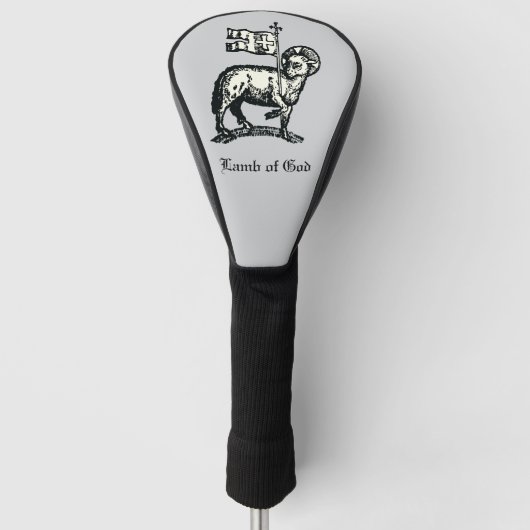 Agnus Dei The Paschal Lamb of God Fine Art  Golf Headcover (Vorderseite)