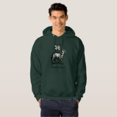 Agnus Dei The Paschal Lamb of God Fine Art  Hoodie (Vorne ganz)