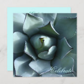 Agoblau Einladung (Vorne/Hinten)