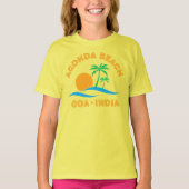 AGONDA BEACH-GOA INDIA T-Shirt (Vorderseite)