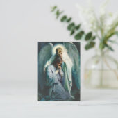 Agonie auf der Beerdigungskarte des Gartens Platzkarte (Stehend Vorderseite)