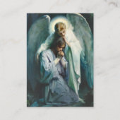 Agonie auf der Beerdigungskarte des Gartens Platzkarte (Vorderseite)