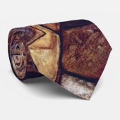 Agonie, der Todekampf von Egon Schiele Krawatte (Gerollt)