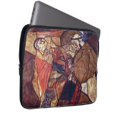 Agonie, der Todekampf von Egon Schiele Laptopschutzhülle (Vorne Rechts)