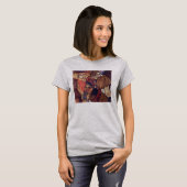 Agonie, der Todekampf von Egon Schiele T-Shirt (Vorne ganz)