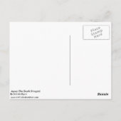 Agonie (Der Todeskampf) von Schiele Egon Postkarte (Rückseite)