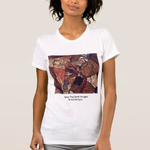 Agonie (Der Todeskampf) von Schiele Egon T-Shirt