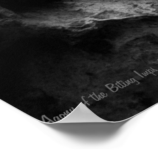 Agonie des Biting Imps Gothic Gargoyle Poster (Ecke)