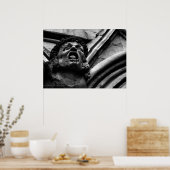 Agonie des Biting Imps Gothic Gargoyle Poster (Küche)