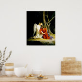 Agonie im Garden Poster (Küche)