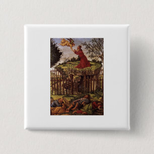 Agonie im Garten - Botticelli Button