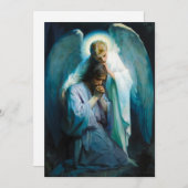 Agonie im Garten von Frans Schwartz Einladung (Vorne/Hinten)