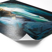 Agonie im Garten von Frans Schwartz Fotodruck (Ecke)