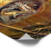 Agonie im Garten von Gethsemane, um 1590 Poster (Ecke)