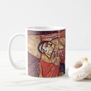 Agonie, Todeskampf von Egon Schiele Kaffeetasse