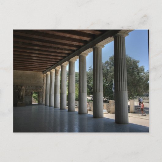 Agora Postkarte (Vorderseite)