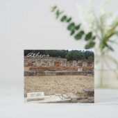 Agora-Ruinen Postkarte (Stehend Vorderseite)