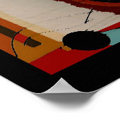 Agoraforbialice Abstrakt Poster (Ecke)