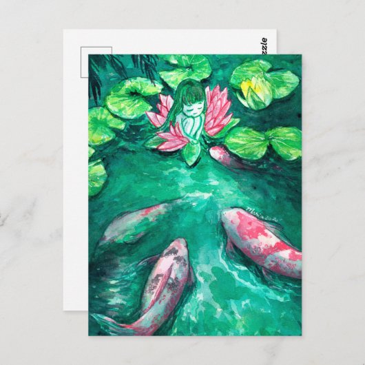 Agos/Flow- DNM-Postkarten Postkarte (Vorne/Hinten)