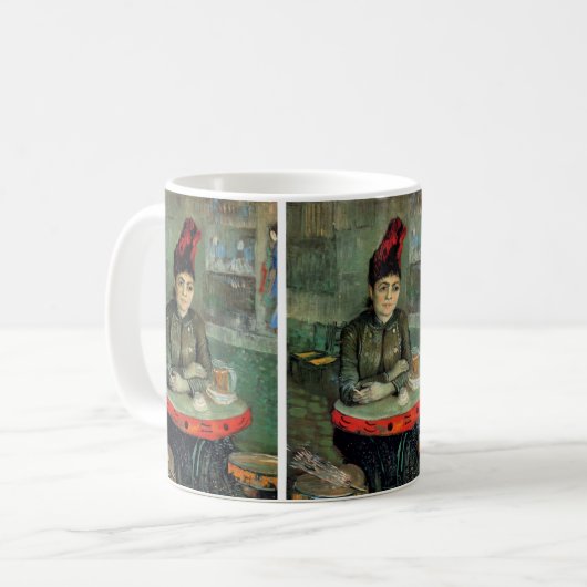 Agostina Segatori, Cafe du Tambourin von Van Gogh Kaffeetasse (Vorderseite Links)