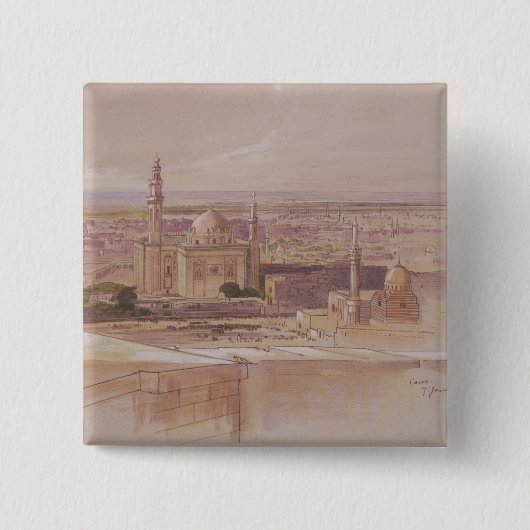 Agra-Moschee, Kairo, 1849 Button (Vorderseite)