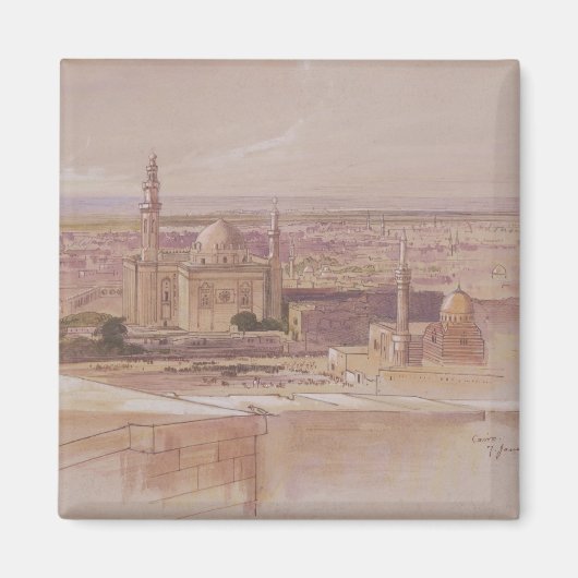Agra Moschee, Kairo, 1849 Magnet (Vorne)