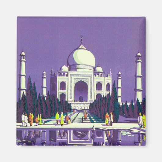 Agra ~ Taj Mahal Magnet (Vorne)