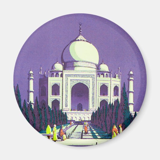 Agra ~ Taj Mahal Magnet (Vorne)