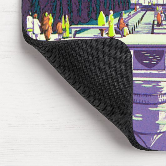 Agra ~ Taj Mahal Mousepad (Ecke)