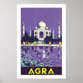 Agra ~ Taj Mahal Poster (Vorne)