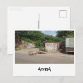 Agra, Uttar Pradesh (Indien) Postkarte (Vorne/Hinten)